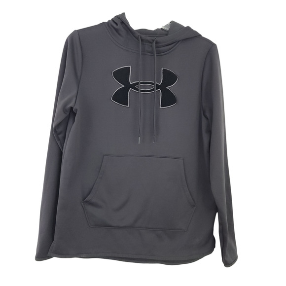 Under Armour Hoodie Sweatshirt Medium Gray Womens - Picture 1 of 4